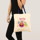 Telly Monster Spaß-Grafik Tragetasche (Vorderseite (Produkt))