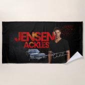 Telo Mare Jensen Ackles Strandtuch (Vorderseite)