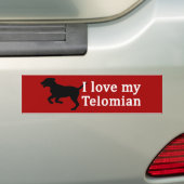 Telomian Hund Liebe Autoaufkleber (Auf Auto)