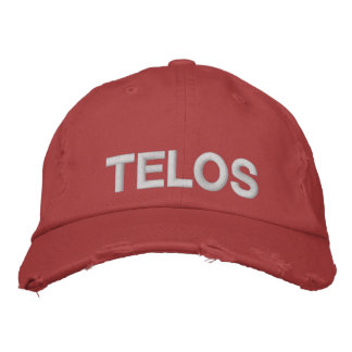 Telos-Hut Bestickte Baseballkappe
