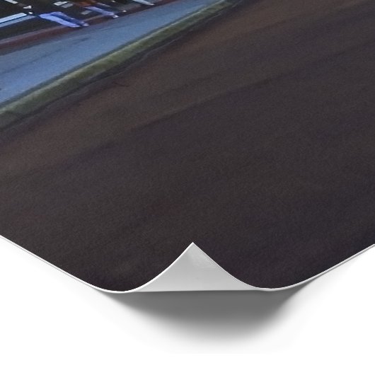 Teluride bei Sonnenuntergang Poster (Ecke)