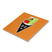 Temaki Sushi Hand Roll Fliese (Seite)