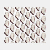 Tembleque Puerto Rico Neujahrsputtschuh Fleecedecke (Vorderseite (Horizontal))