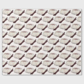 Tembleque Puerto Rico Neujahrsputtschuh Geschenkpapier (Flach)