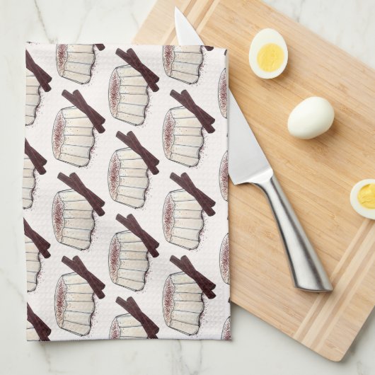 Tembleque Puerto Rico Neujahrsputtschuh Geschirrtuch (Viertel Falte)