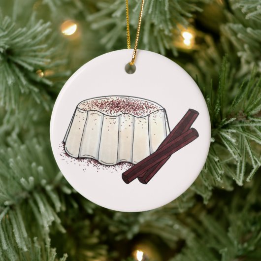 Tembleque Puerto Rico Neujahrsputtschuh Keramik Ornament (Baum)