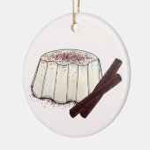 Tembleque Puerto Rico Neujahrsputtschuh Keramik Ornament (Links)