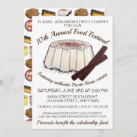 Tembleque Puerto Rico Pudding Food Festival