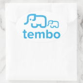Tembo Oval Sticker (Tasche)