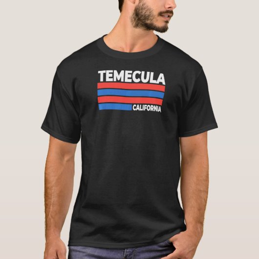 Temecula California Ca Keepake Riverside Remembra T-Shirt (Vorderseite)