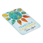 Temecula California Sunshine Travel Magnet (Rechte Seite)