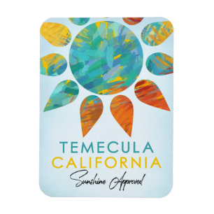 Temecula Kalifornien Sonnenschein-Reise Magnet