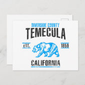 Temecula Postkarte (Vorne/Hinten)