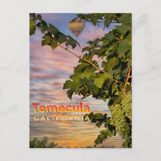 Temecula Weinkultur und Erde Postkarte