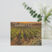 Temecula Weinkultur und Erde Weinroute Mendrisiott Postkarte (Stehend Vorderseite)