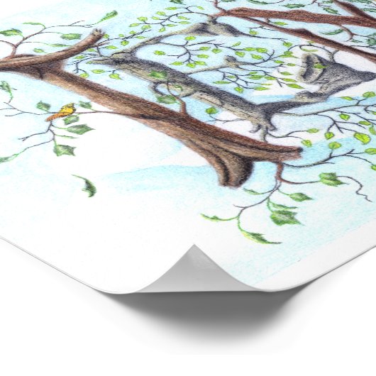 Temet Nosce Print Poster (Ecke)