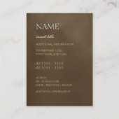 Temis Gold Visitenkarte (Rückseite)