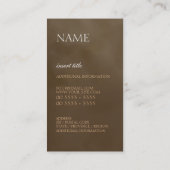 Temis Visitenkarte (Rückseite)