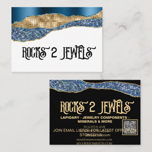 TEMP 2 Donner Visitenkarte (Vorne/Hinten)