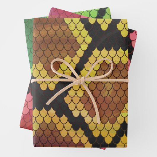 Temp Geschenkpapier Set (Beispiel)