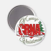 TEMP MERRY CHRISTMAS MAGNET (Vorderseite/Rückseite)