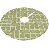 Temp Polyester Weihnachtsbaumdecke (Schrägansicht)