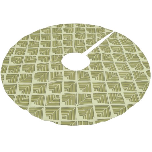 Temp Polyester Weihnachtsbaumdecke (Schrägansicht)