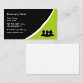 Temp-Stellenbesetzungs-Agentur-Visitenkarten Visitenkarte (Vorne/Hinten)