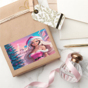 Temp V-S MB Rechteckiger Aufkleber