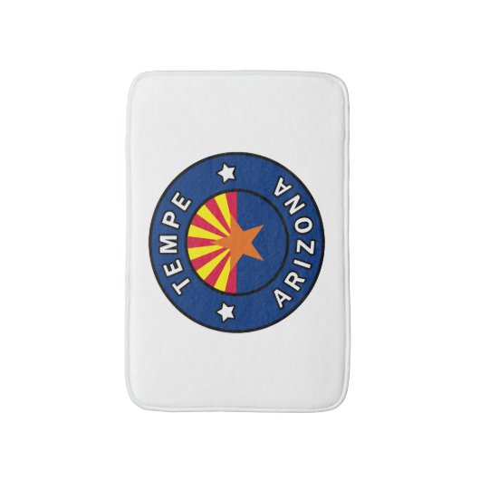 Tempe Arizona Badematte (Vorderseite Vertikal)