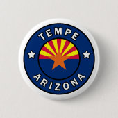 Tempe Arizona Button (Vorderseite)