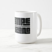 Tempe - Arizona Kaffeetasse (VorderseiteRechts)