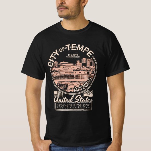 TEMPE ARIZONA - MILCHAVE T-Shirt (Vorderseite)