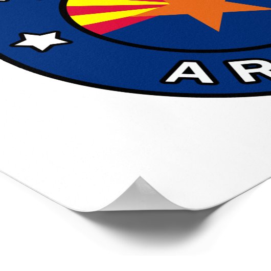Tempe Arizona Poster (Ecke)