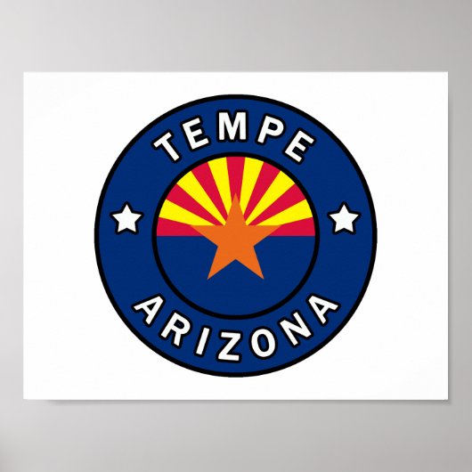 Tempe Arizona Poster (Vorne)