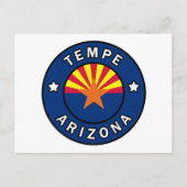 Tempe Arizona Postkarte (Vorderseite)