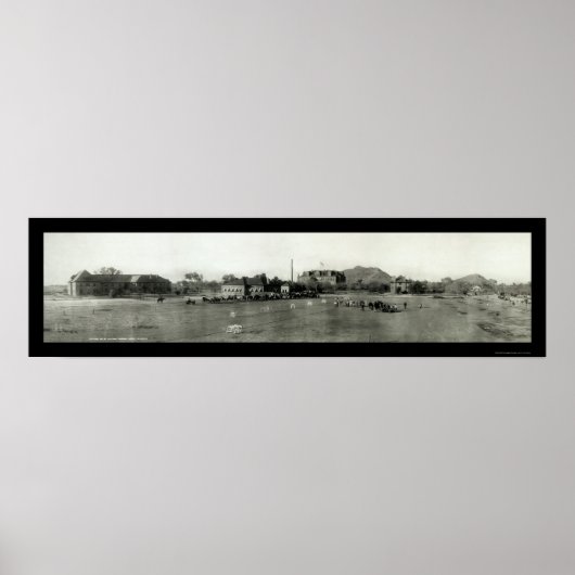 Tempe AZ Campus Foto 1908 Poster (Vorne)