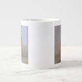Tempel-Affe Jumbo-Tasse (Vorderseite)
