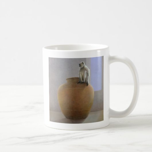 Tempel-Affe Kaffeetasse (Rechts)