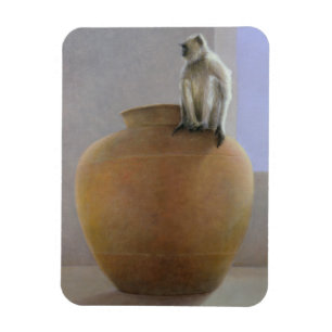 Tempel-Affe Magnet