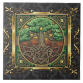 Tempel-ändern mittelalterliches fliese (Vorderseite)