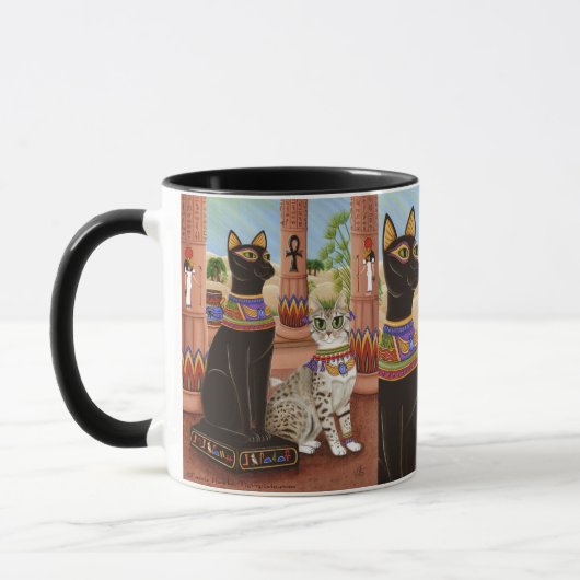 Tempel Bastet Ägypten der Tasse (Links)