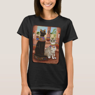 Tempel Bastet Ägypten des T-Shirt