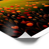 Tempel bei Sonnenuntergang 4 Poster (Ecke)