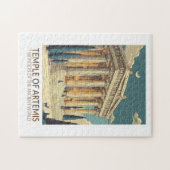 Tempel der Artemis Sieben Weltwunder Kunst Puzzle (Horizontal)