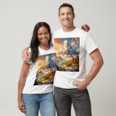 Tempel der friedlichen Gipfel T-Shirt (Unisex)