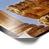 Tempel der Herkules Ruins Fotodruck (Ecke)