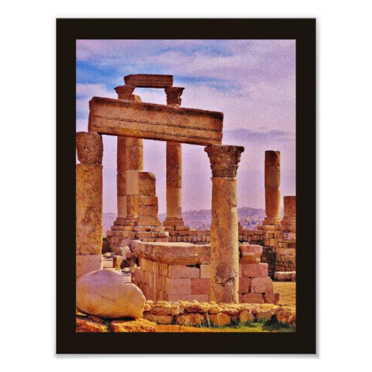 Tempel der Herkules Ruins Fotodruck (Vorne)