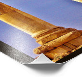 Tempel der Herkules Säulen Fotodruck (Ecke)