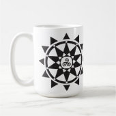 Tempel der Hexereilogo-Tasse Kaffeetasse (Links)